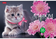 Альбом д/рис 16л Хатбер На мягких лапках