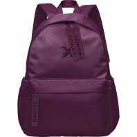 Рюкзак LOREX Ergonomic M7 Eggplant Purple 45*30*15см городской, твилл фиолетовый 