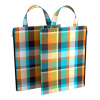 Папка д/творчества А4 Erich Krause Colorado Tartan вертик с ручкой, текстиль 