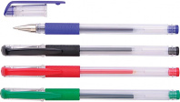 Ручки гел набор 4цв Dolce Costo 0,5мм красный, зелёный, синий, черный