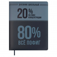 Дневник 1-11кл и/кожа Феникс+ 48л Фразы с характером 68707