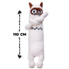 Мягкая игрушка СмолТойс Кот Душнила-подушка 110см 