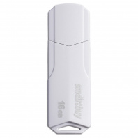 Флешка Smart Buy Clue 16GB, USB 2.0 Flash Drive белый