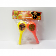 Играем вместе Муз.игрушка Маракасы Чебурашка*