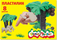 Пластилин 8цв Каляка-Маляка 120гр ПКМ08