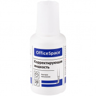 Корректирующая жидкость OfficeSpace 20мл на хим.основе CF20_67077