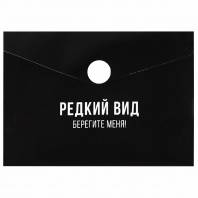 Папка конверт с кнопкой А7 Феникс + 10,5*7,4см Фразы с характером