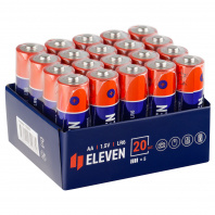 Батарейка Eleven AA (LR6) алкалиновая OS20 ЦЕНА ЗА 4шт (20)