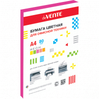 Бумага А4 100л deVENTE 80г/м² неон малиновый 2072610
