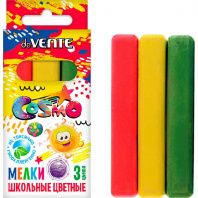 Мелки 3цв deVENTE Cosmo прямоугольные