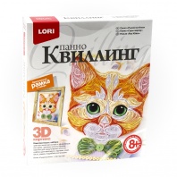 LORI Квиллинг Панно Рыжий котенок Квл-026*