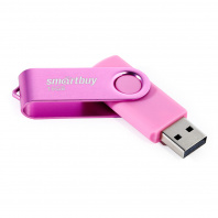 Флешка Smart Buy Twist 16GB, USB 2.0 Flash Drive, пурпурный