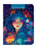 Блокнот А5 мяг.обл Проф-Пресс Gatto Rosso Floral anime 40л голубой