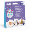 Arti Набор д/творчества Новогодние игрушки своими руками.Снеговик