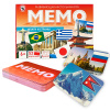 Русский стиль Игра карточная Мемо Флаги и страны, 52 карточки*