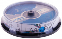 Диск DVD+RW 4.7Gb Smart Track 4х Cake Box (10шт)