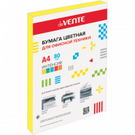 Бумага А4 100л deVENTE 80г/м2 интенсив желтый 2072213