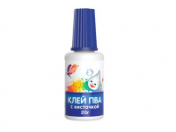 Клей ПВА 20гр Луч с кисточкой