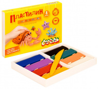 Пластилин 8цв Каляка-Маляка Для юных фантазёров, со стеком 120гр