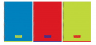 Тетрадь 120л А4 BG спираль, клетка, глян.ламин Copybook
