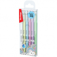 Ручки гел набор 6цв Berlingo Brilliant Pastel 0,8 мм, корпус ассорти