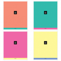 Тетрадь 40л ArtSpace линия, эконом Моноколор. Palette