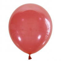 Шар 12/30см Декоратор латекс BRITE RED 050 (100шт/уп)