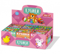 Стеллар Кубики в шоу-боксе (наборы из 4-х шт)
