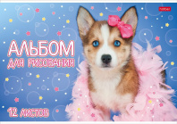 Альбом д/рис 12л Хатбер Любимые хвостики