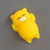 Сима Ленд Игрушка-антистресс Мялка Кошечка 4*5*2см жёлтый