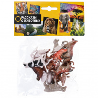 Играем вместе Фигурки Домашние животные набор 12шт 3,5-5см пластизоль