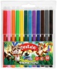 Фломастеры 12цв Creativiki круглый корпус, блистер