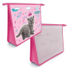 Папка д/труда,тетрадей Оникс А4 ПТ-Р115 2отд на молнии Cat princess