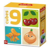 Десятое королевство Кубики BABY TOYS 9шт Веселый урожай