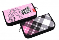 Пенал 1 отделение Erich Krause 110*205*25мм на молнии Flower Horse