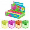 Точилка с контейнером Erich Krause Wave Mini Neon 1 отв. ассорти (24)