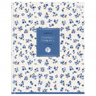 Дневник 1-11кл тверд BG 40л мат.ламин, тисн.фольгой Blue flowers