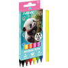 Фломастеры 6цв deVENTE Yummy Panda в картон.коробке