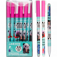 Ручка гел Пиши-стирай deVENTE Yummy Panda синяя 0,5мм ассорти
