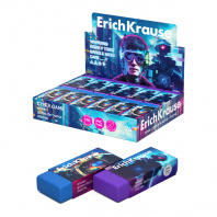 Ластик Erich Krause Cyber Game 51*21*11мм прямоуг TPR