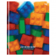 Дневник 1-11кл тверд BG 40л глян.ламин Лего