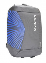 Рюкзак АкадемХолдинг Seventeen 45*30*18см молодежный Color optic fiber серый