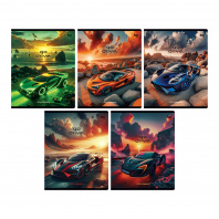 Тетрадь 40л BG клетка Go drive