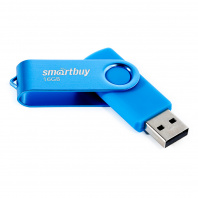 Флешка Smart Buy Twist 16GB, USB 2.0 Flash Drive, синий