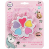 Косметика Милая леди Unicorns Beauty Набор:тени д/век 4цв, футляр-цветок