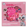 Косметика Милая леди Cool Kitty Набор:тени д/век 10цв,блеск д/губ,лак д/ногтей,заколки,футляр-цветок