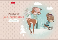 Альбом д/рис 12л Хатбер Олененок