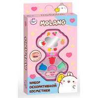 Косметика Милая леди Molang Набор:тени д/век 4цв, футляр