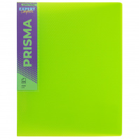 Папка А4 60 файлов Expert Complete Prisma neon 25мм/700мм пластик, лайм  