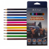 Карандаши 12цв Alingar Street racing, дерев, трехгранные